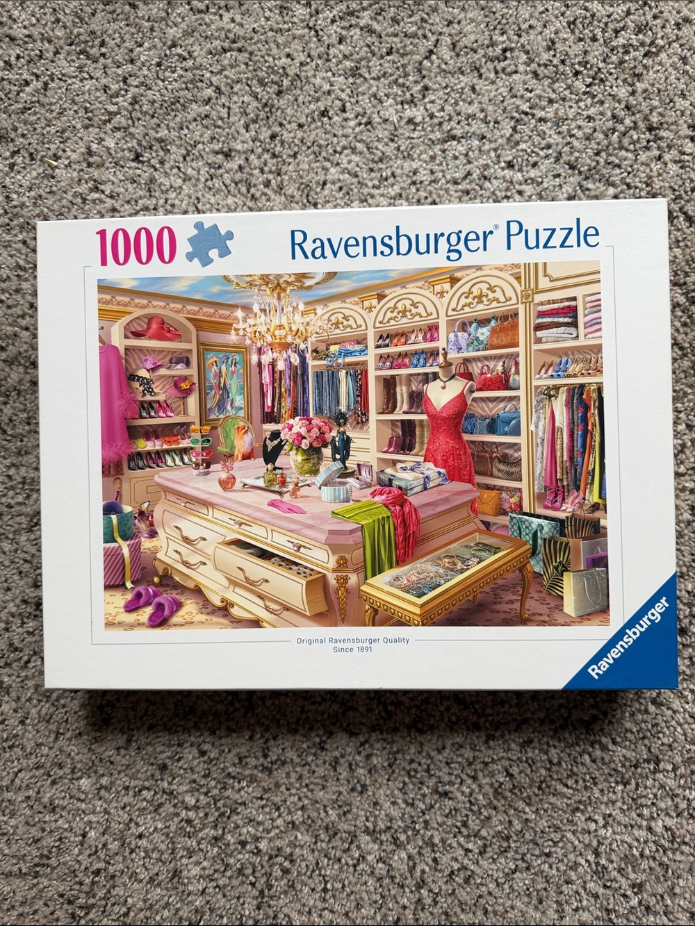 Ravensburger The Coveted Closet 1000 pc
